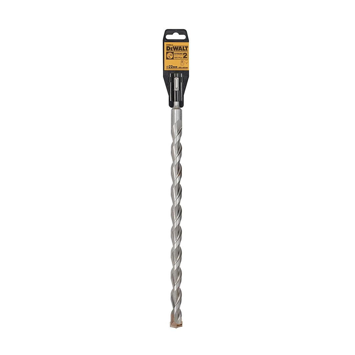 Dewalt 22 x 450 mm Extreme SDS Plus 2 Cutter Drill Bit, DT9604-QZ