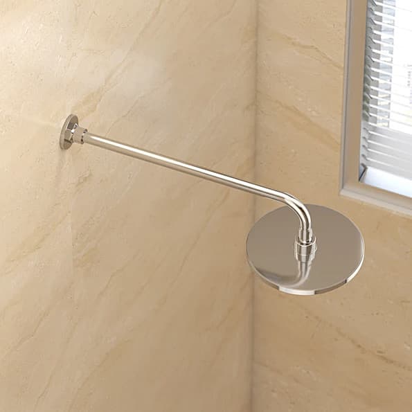 Kohler Mastershower 463 mm Wall Mount Elbow Shower Arm In Polished Chrome Finish, K-16346IN-CP