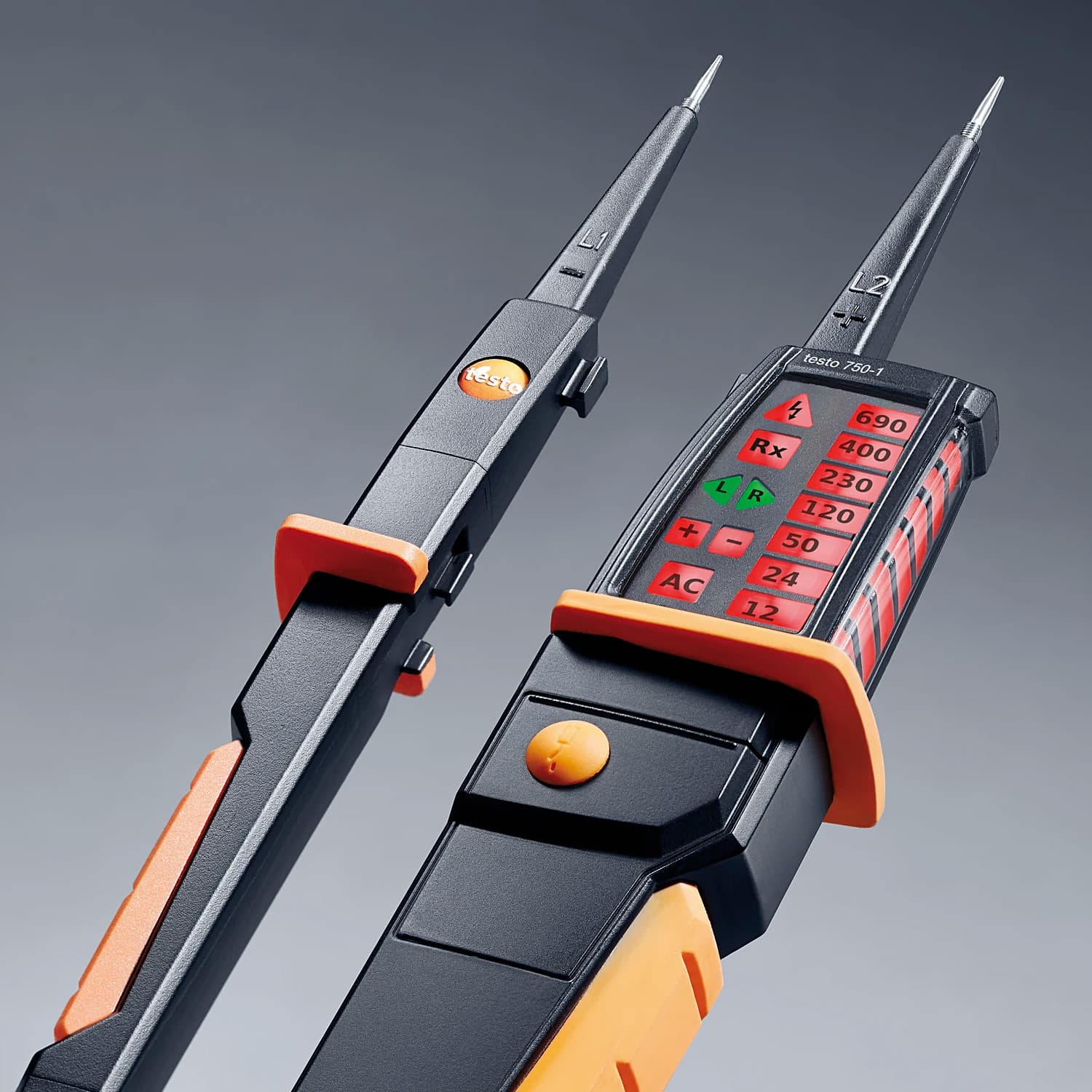 Testo 12V - 690V AC/DC Voltage Tester, Testo 750-1