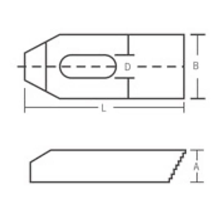 Apex 11 x 80 mm Stepped Strap Clamp, 915-1