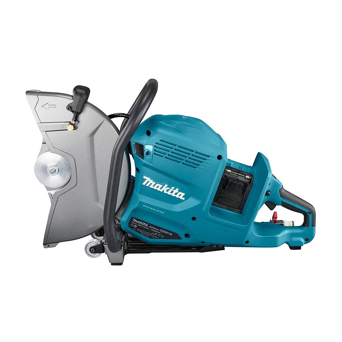Makita 40V x2 (80Vmax) XGT BL 355 mm (14") Cordless Power Cutter (Bare Tool), CE001GZ