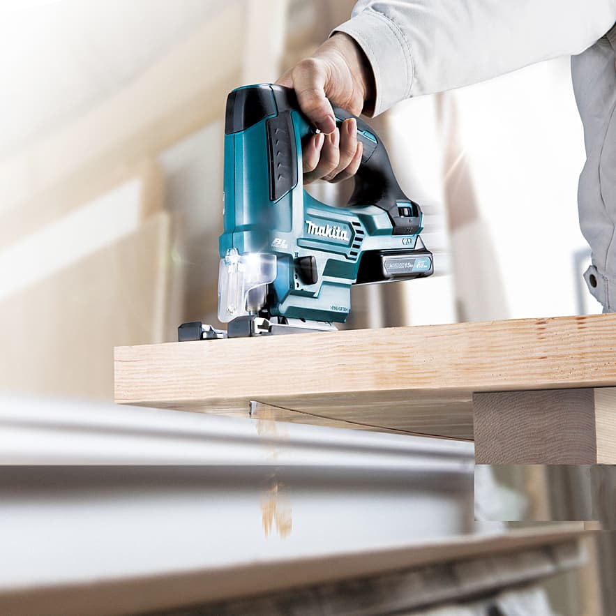 Makita 12V Max CXT BL 23 mm (7/8") Cordless Top Handle Jig Saw (Bare Tool), JV103DZ