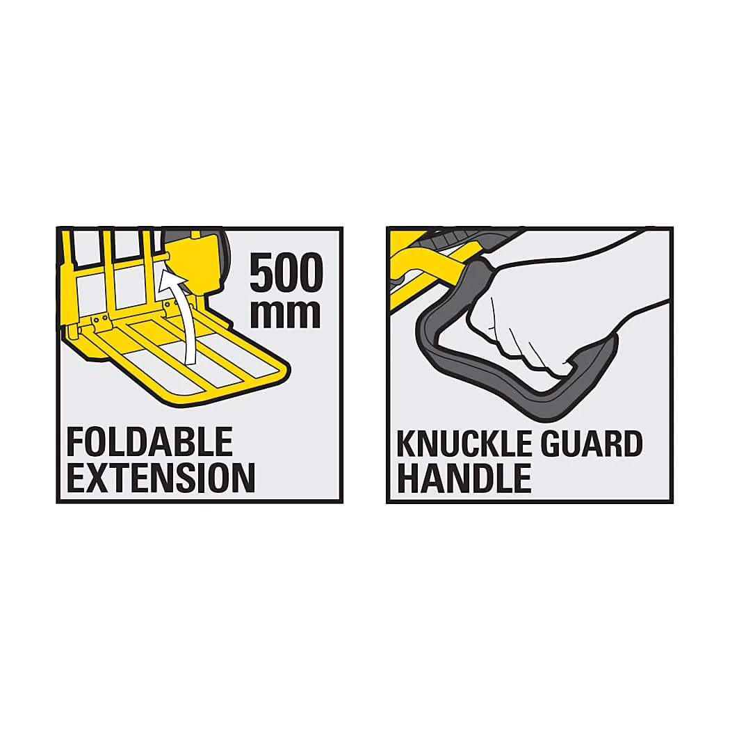 Stanley 200 Kg Load Capacity Industrial Steel Hand Truck, SXWT-HT535