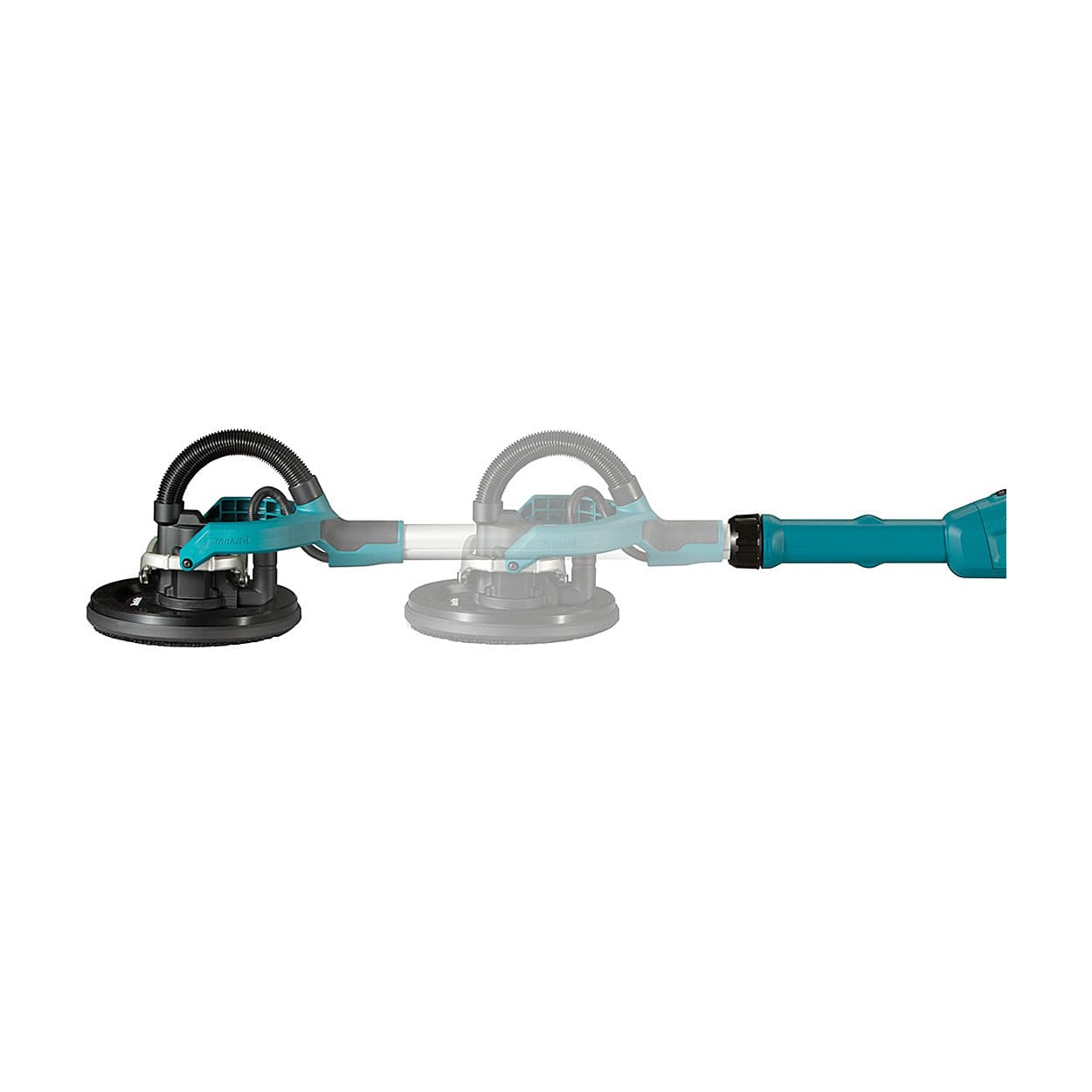 Makita 18V LXT BL AWS 225mm Cordless Drywall Sander with Auto-Start Wireless System (Bare Tool), DSL801ZU