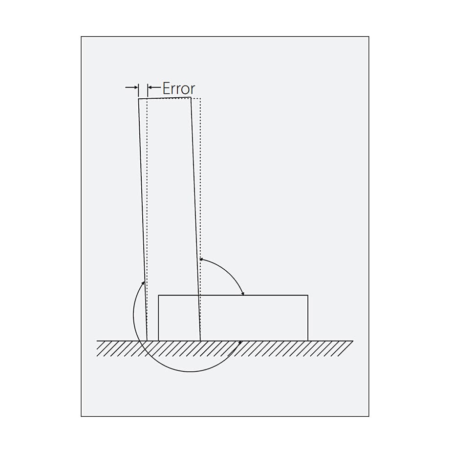 Ozar 9 inch / 225 mm Precision Steel Square, ZSS-0161