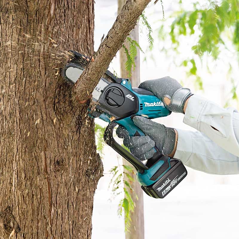 Makita 18V LXT BL 100 mm (4") Cordless Pruning Saw with Rapid Charger & 1 Pcs 3.0 Ah Battery, DUC101SF