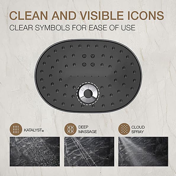 Kohler Statement Multi-Function Shower Head In Polished Chrome Finish, K-26290IN-CP