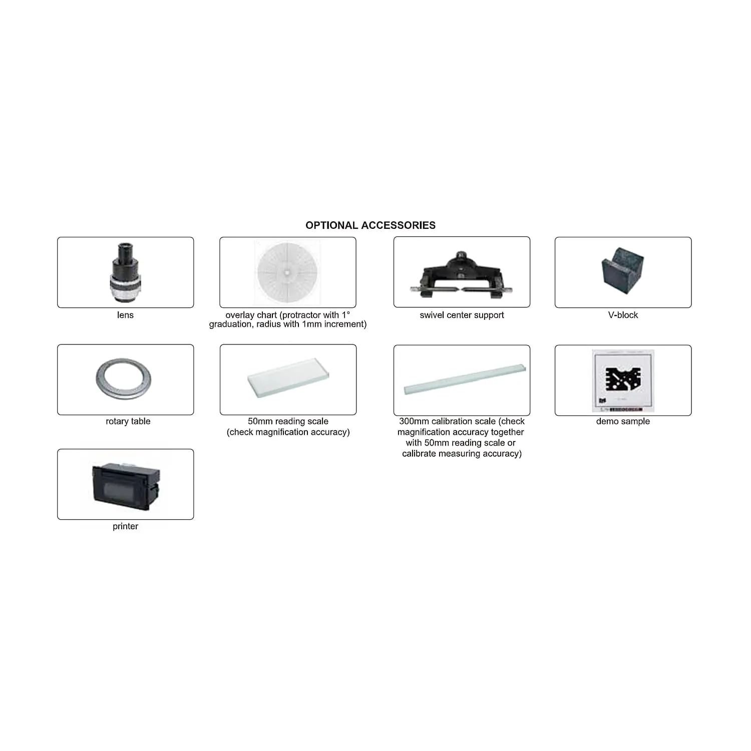 Insize 150 x 50 mm Basic Type Profile Projector (Inverted Image), ISP-D150B