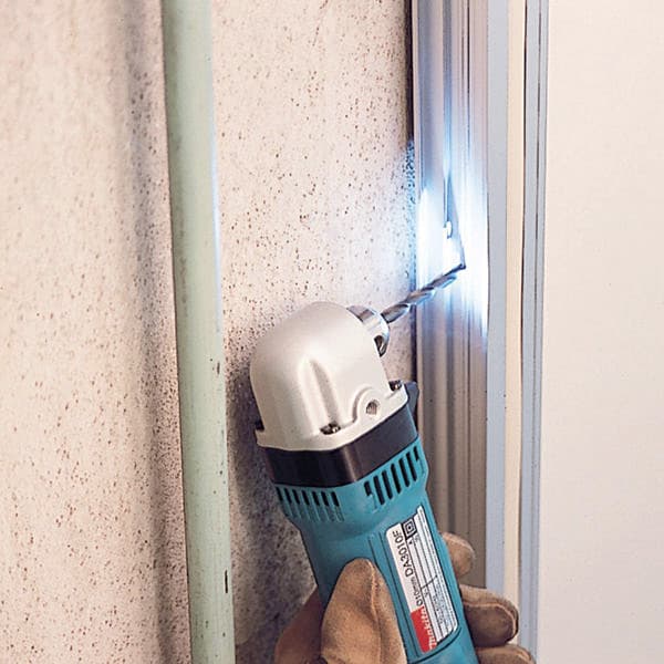 Makita 10 mm (3/8") 450 W Keyed Chuck Angle Drill with LED Job Light, DA3010F