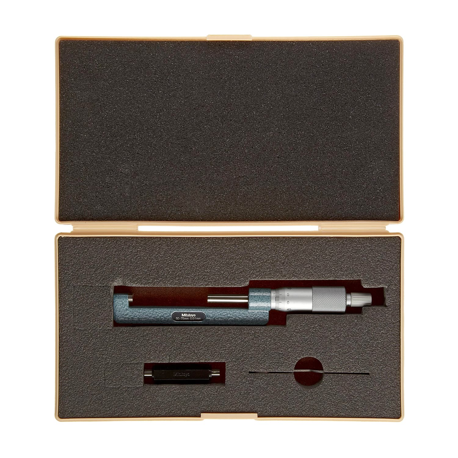 Mitutoyo 50 - 75 mm Hub Micrometer, 147-303