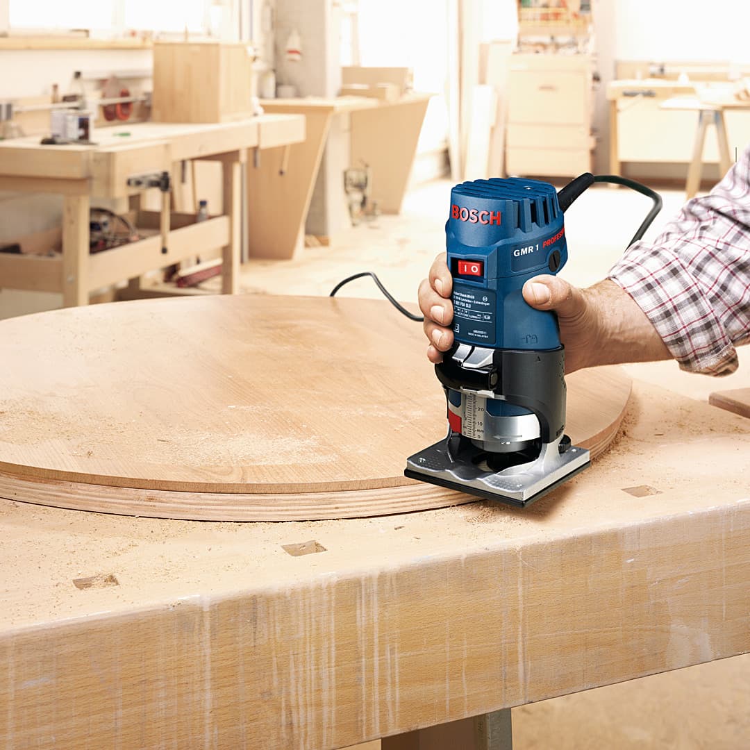 Bosch 6mm 550W Professional Palm Router, GMR 1