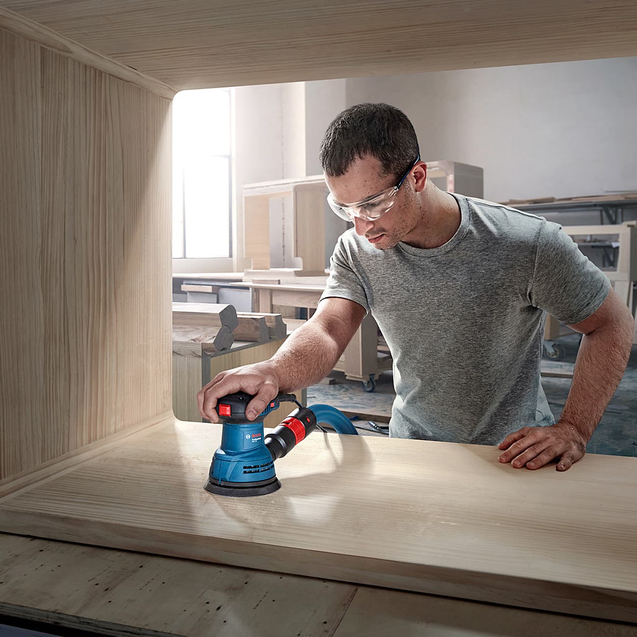 Bosch 125 mm / 290W Professional Random Orbit Sander, GEX 125