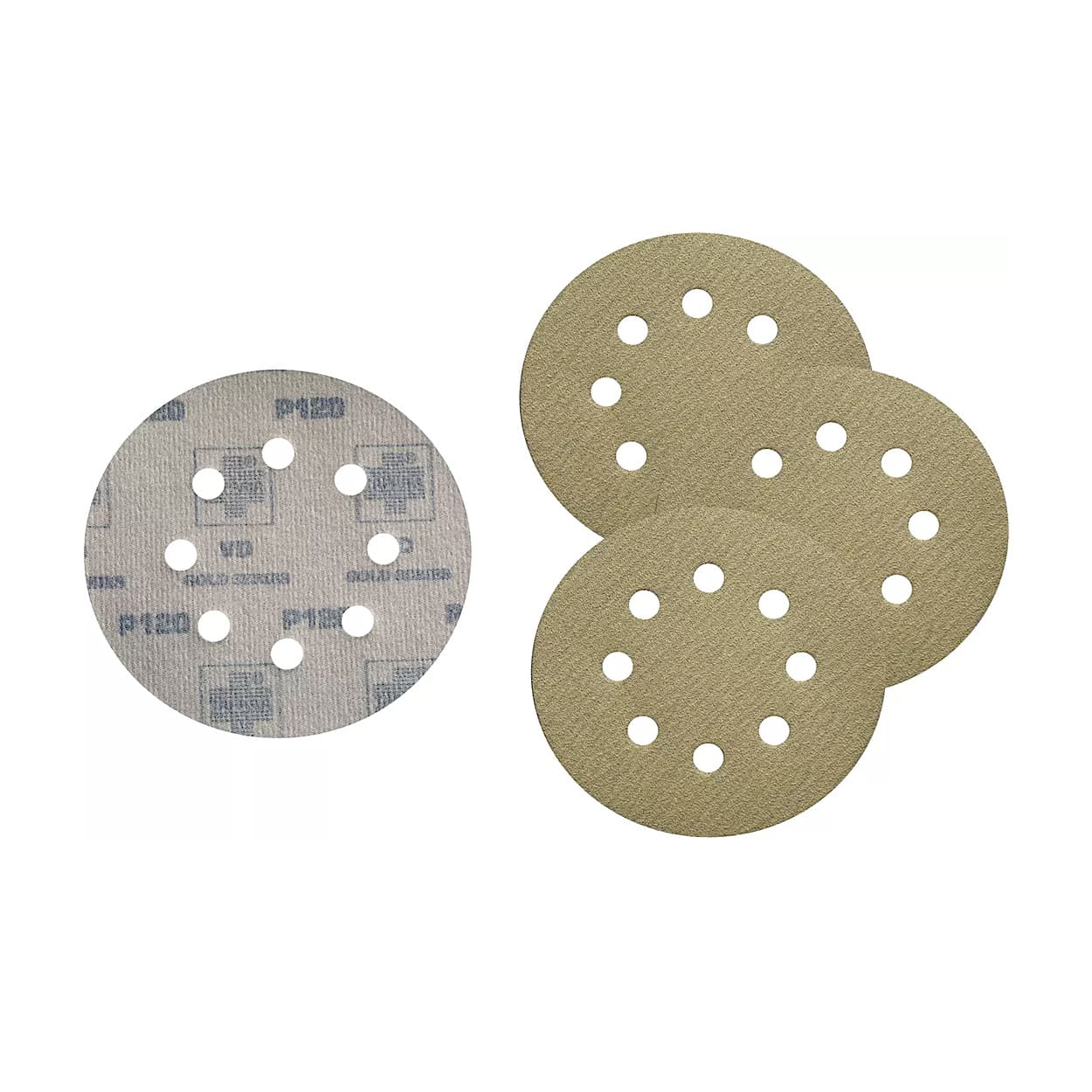Taparia 125 mm / 100 Grit Gold Velcro Disc, VDG 58100