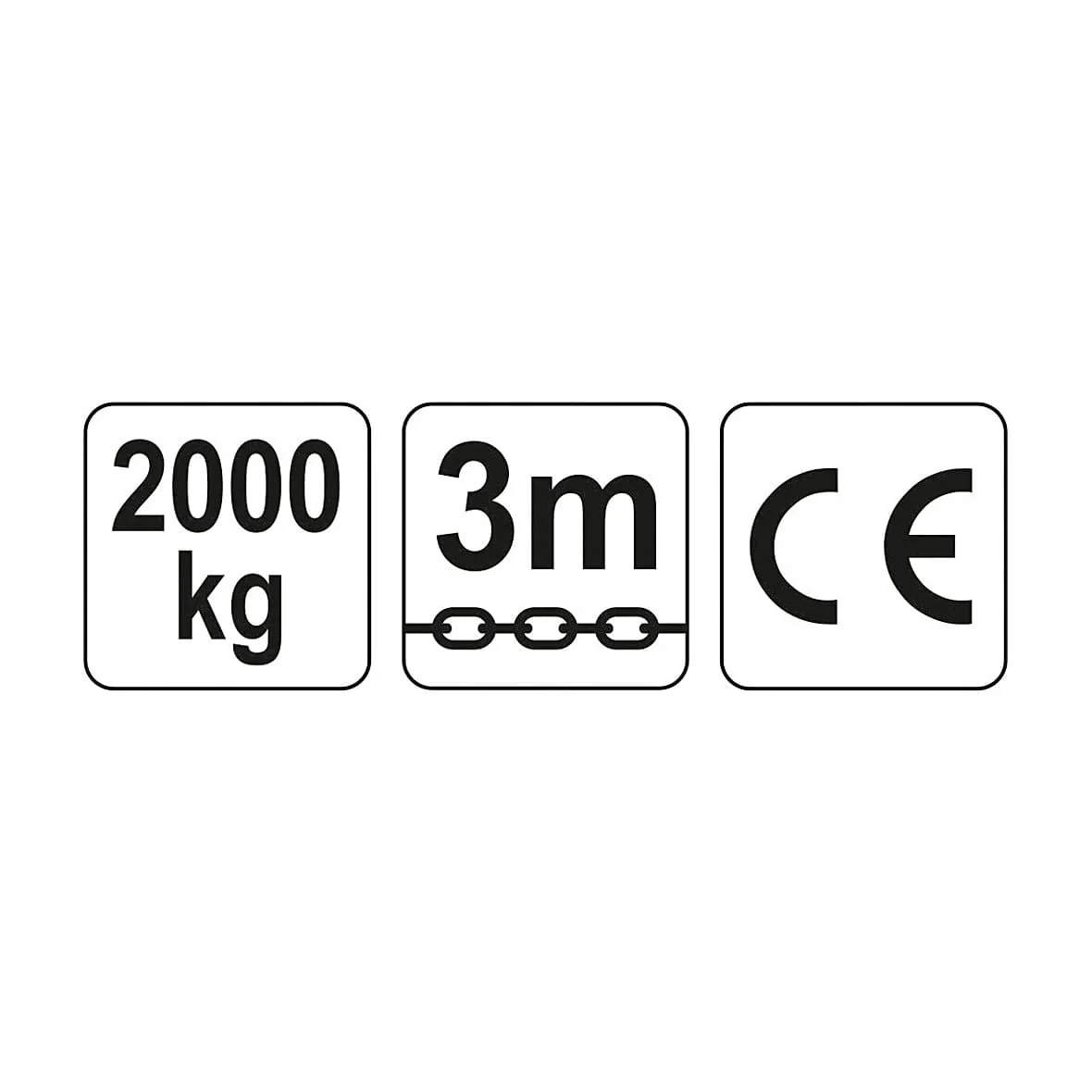Yato 2 Ton / 2 Mtr Chain Hoist, YT-58953