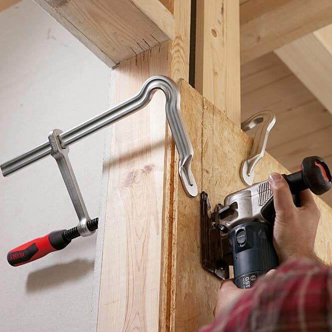 Bessey 300 mm OMEGA Screw Clamp with 2-component Plastic Handle, GM30Z-2K