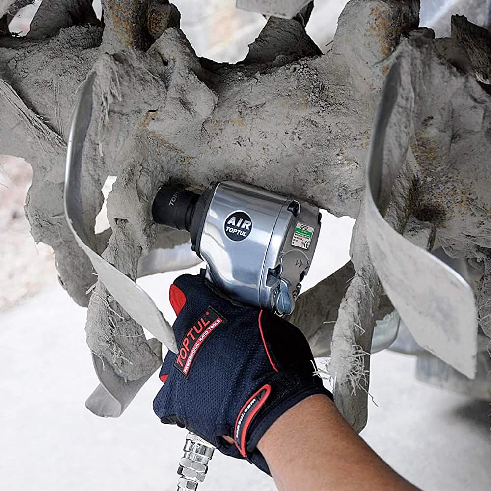 Toptul 1/2 inch Super Duty Air Impact Wrench (Max. Torque 500 Ft-Lb), KAAQ1650
