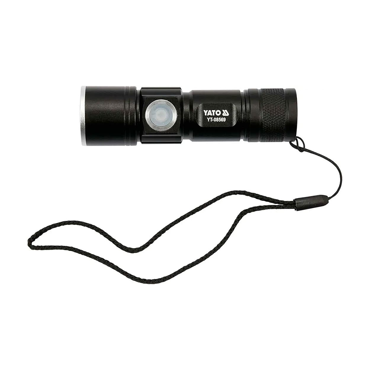Yato 5W XT-E Cree Rechargable Flashlight (With USB Port), YT-08569
