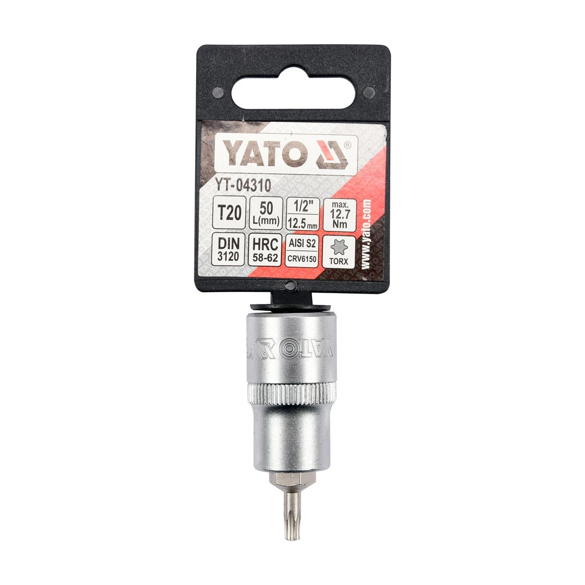 Yato YT-04316 T50 Torx Bit Socket, 50 mm | ToolBuy