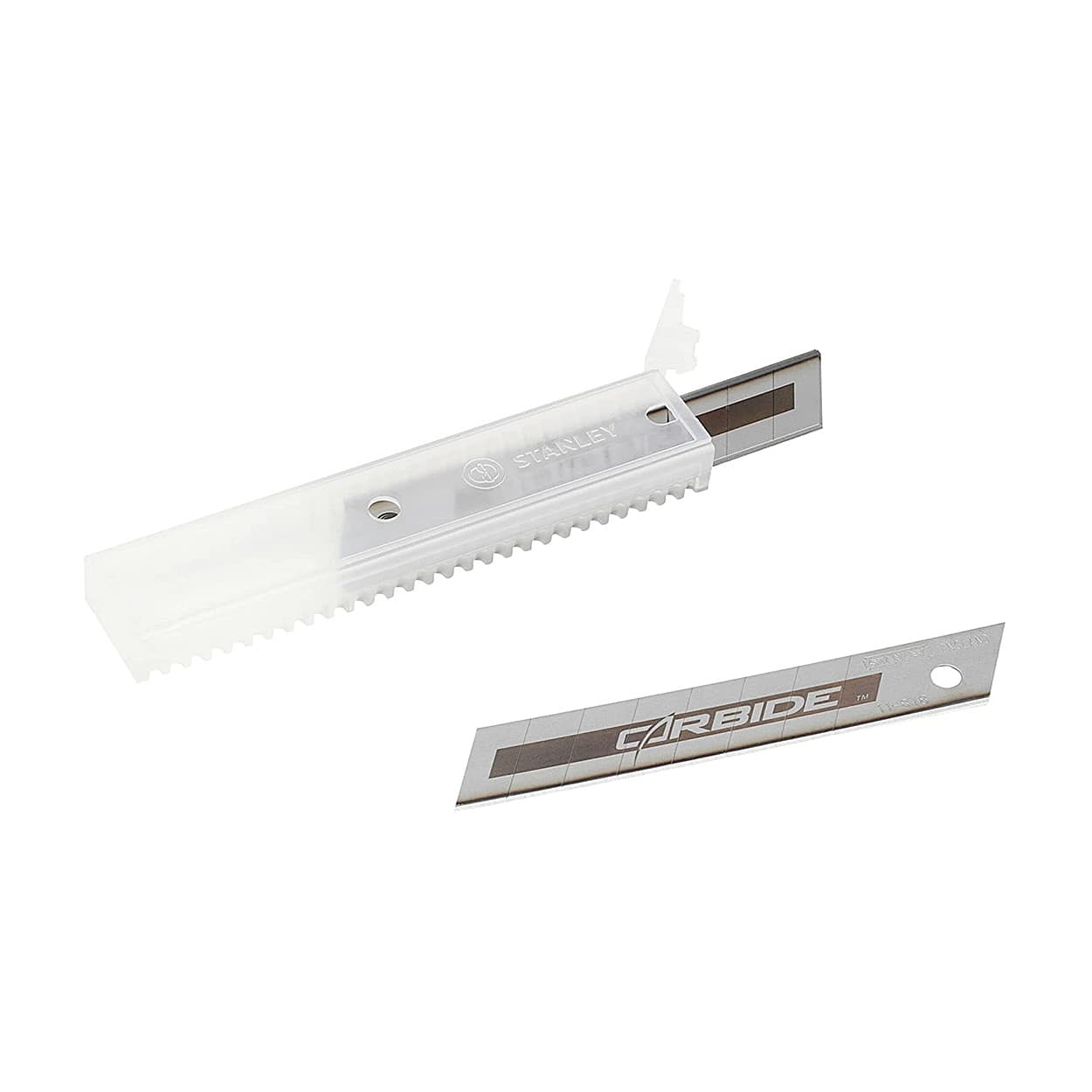 Stanley 18 mm Carbide Snap Off Blades (Pack Of 5 Pcs), STHT0-11818