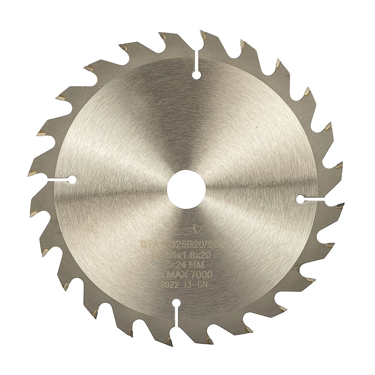 Stanley 6-1/2 inch / 165 mm Circular Saw Blade (24 Teeth), STA15325B20