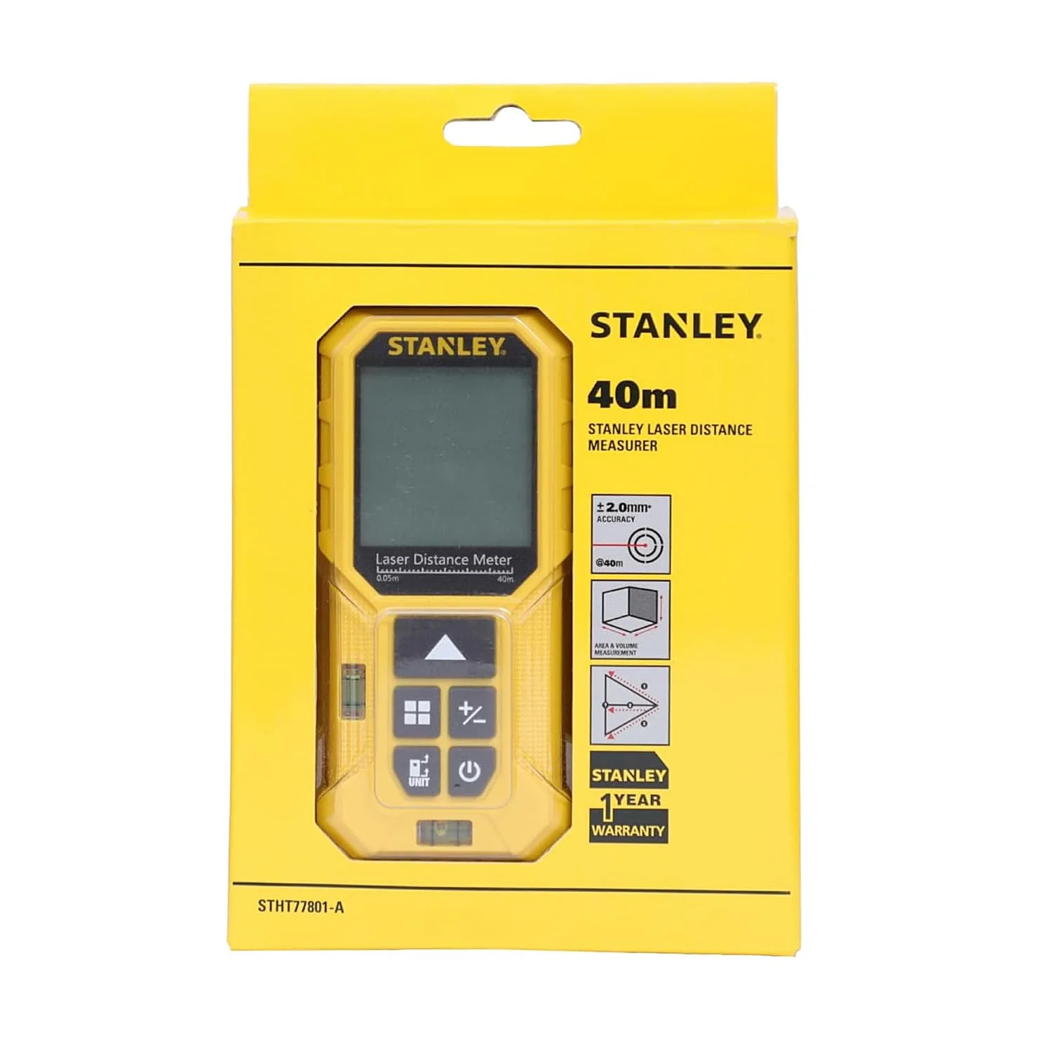 Stanley 40 Mtr Laser Distance Measurer, STHT77801-A