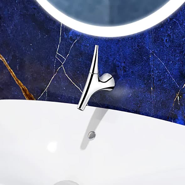 Kohler Vive Single Control Wall Mount Monoblock Basin / Lavatory Faucet Trim + Valve In Polished Chrome Finish, K-23975IN-4ND-CP
