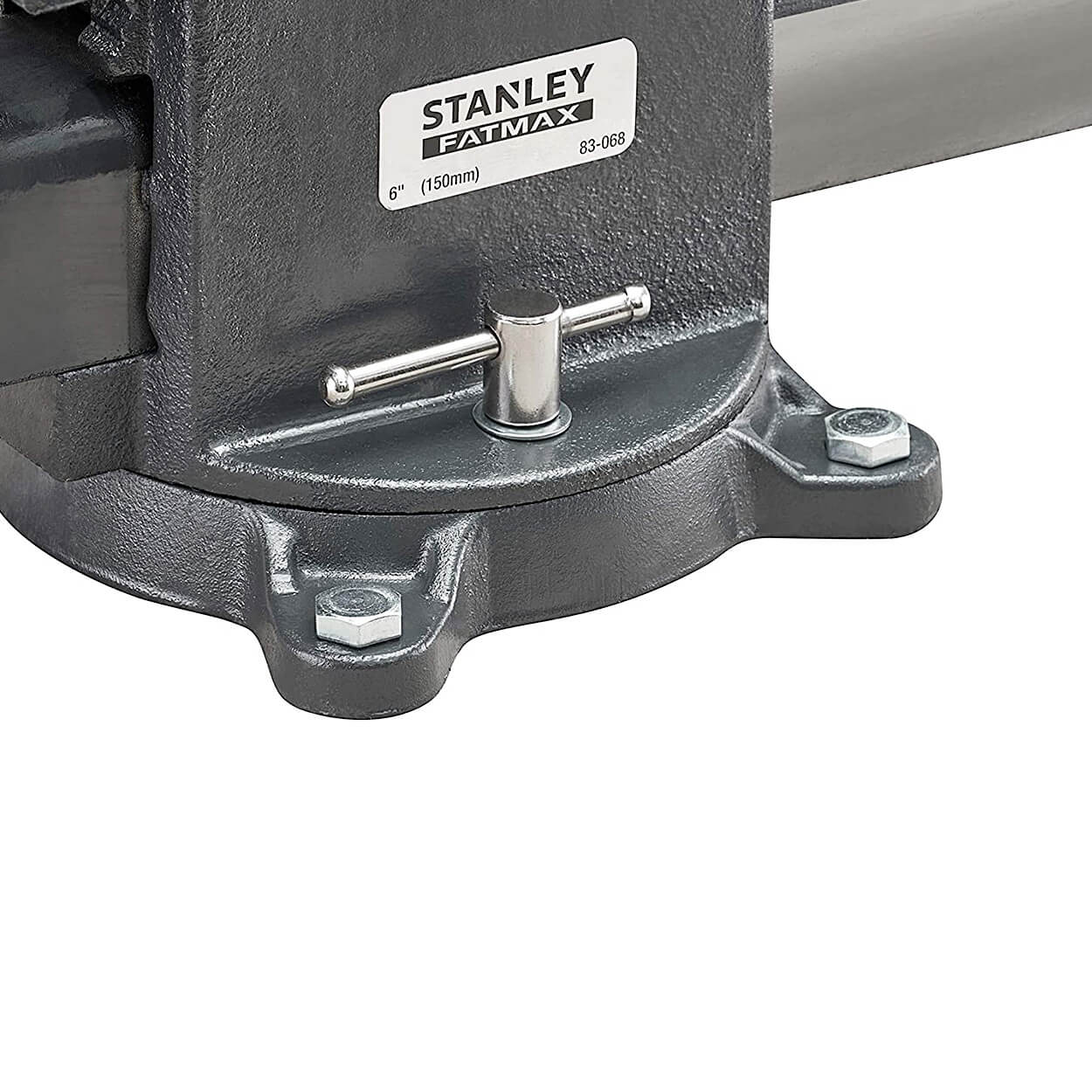 Stanley 150 mm / 6 Inch Heavy Duty Bench Vice, 1-83-068