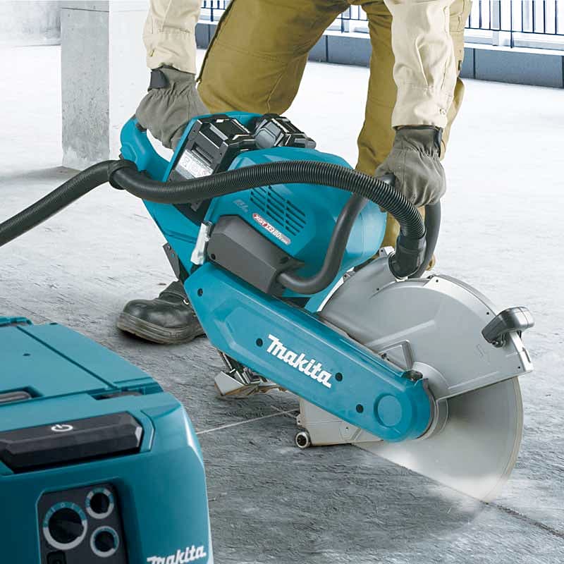 Makita 40V x2 (80Vmax) XGT BL 355 mm (14") Cordless Power Cutter (Bare Tool), CE002GZ
