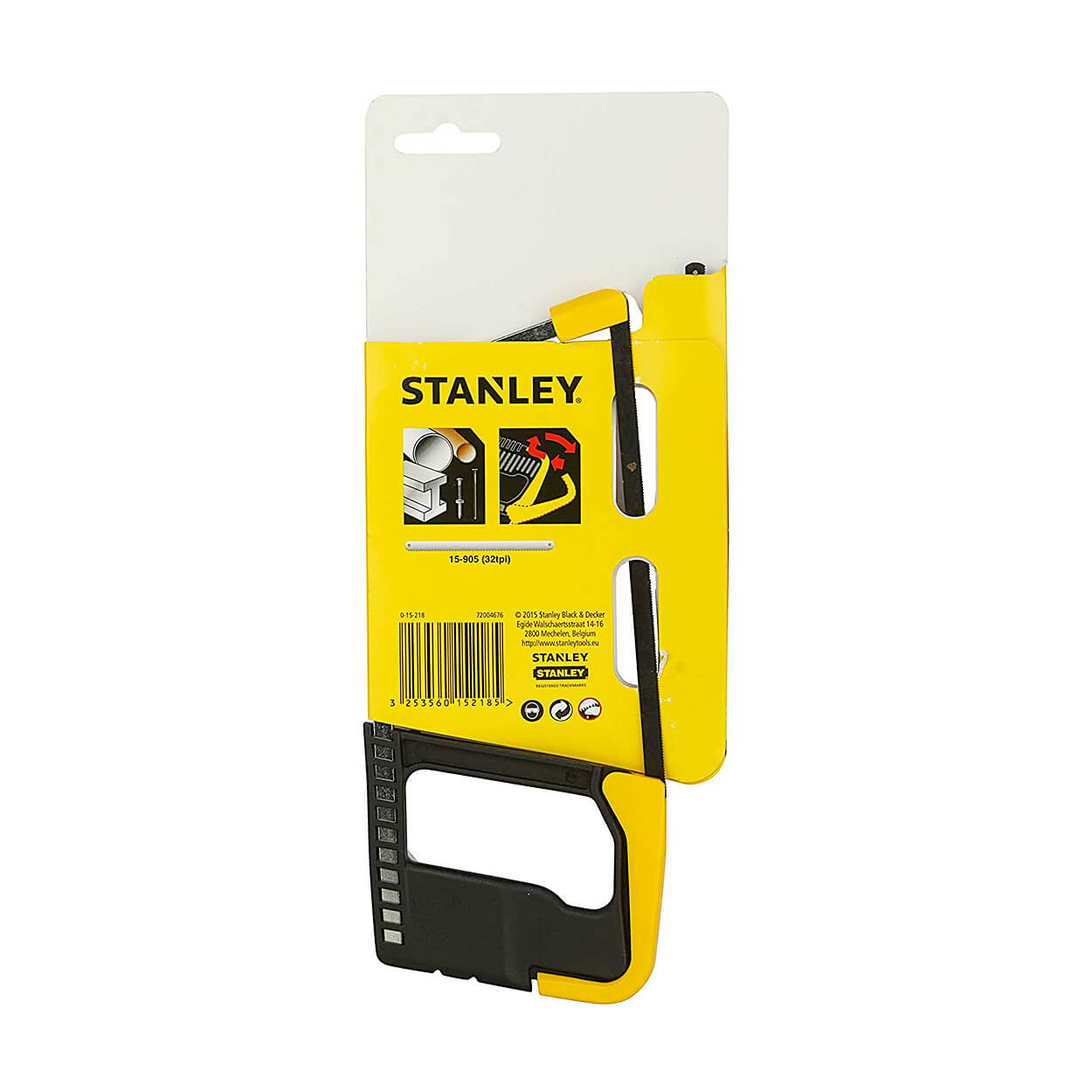 Stanley 150 mm / 6 inch Junior Hacksaw With 1 Free Blade, 0-15-218