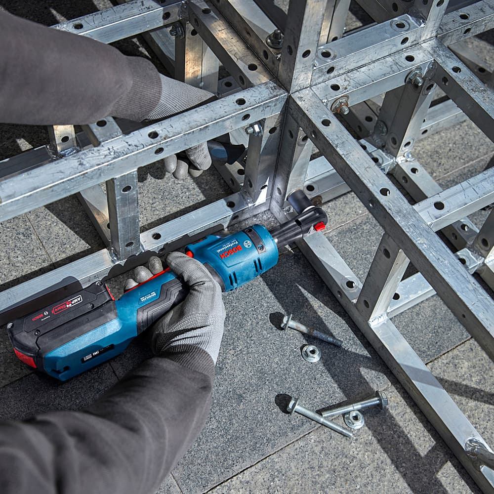 Bosch 3/8 Inch / 18V Professional Cordless Ratchet Wrench (Bare Tool), GRC 18V-60