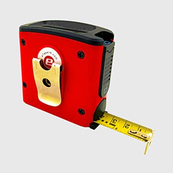 eMeasure inc. 5Mtr x 19mm Digital Measuring Tape with Belt Clip, eTape 16