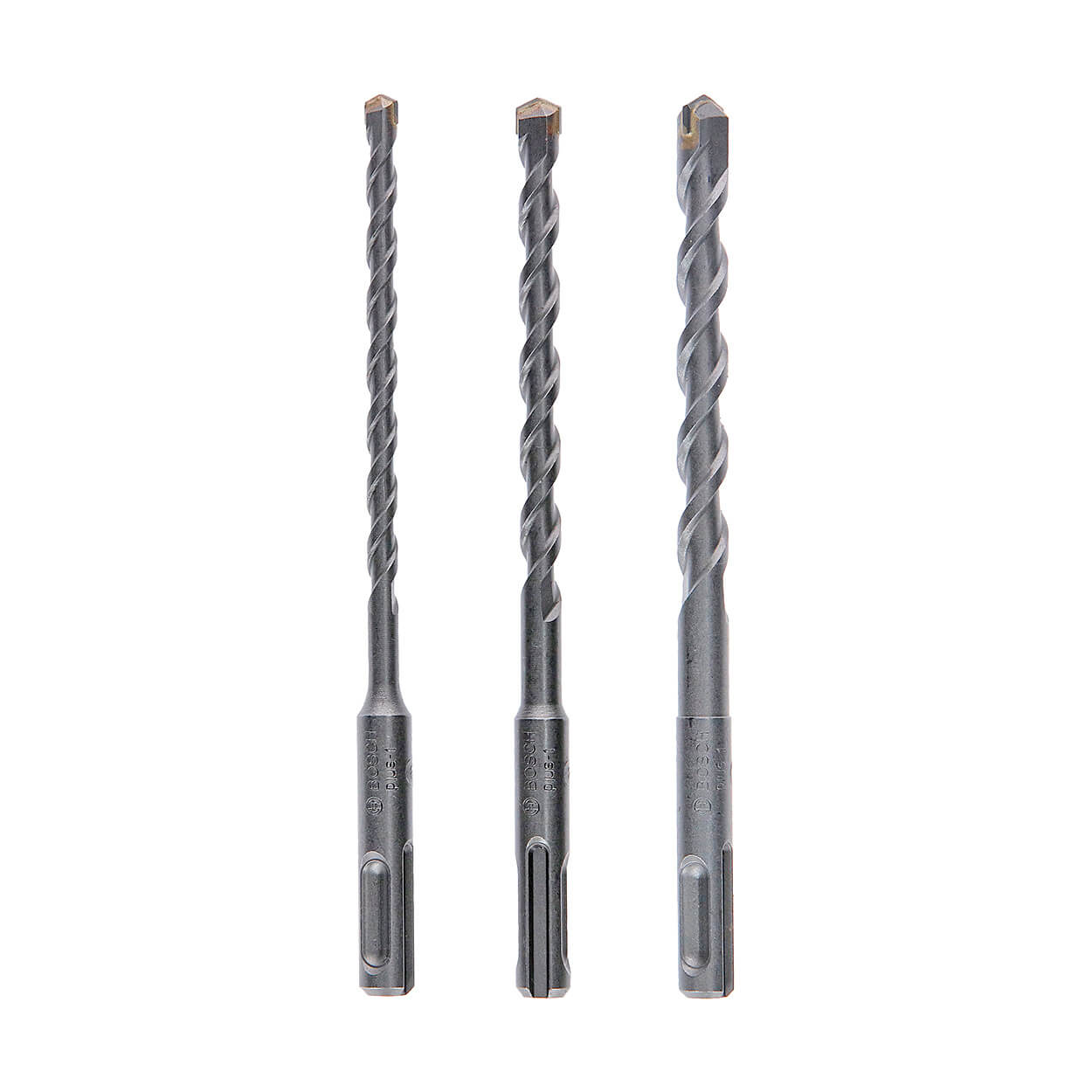 Bosch M6, M8, M10 SDS plus-1 Drill Bits Set (Pack of 3 Pcs), 2 608 579 118