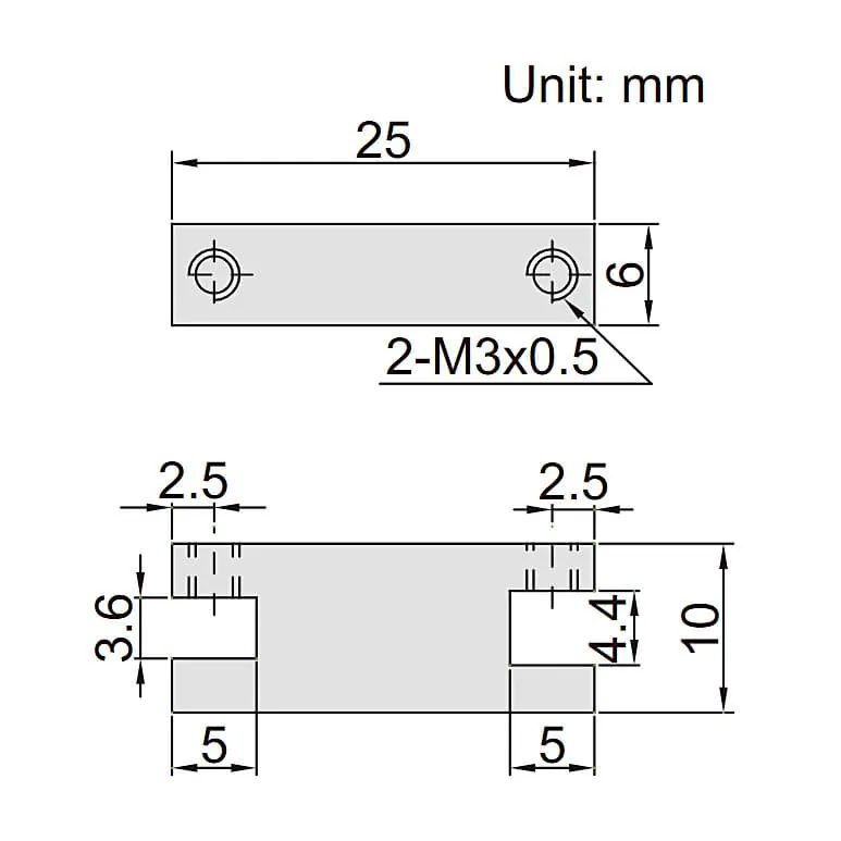 Insize Depth Stop for Calipers, 6143