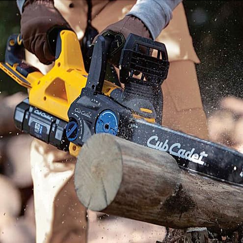 Cub Cadet 60V / 400 mm LH5 C60 Cordless Chain Saw (Bare Tool), 41AT6CGR603