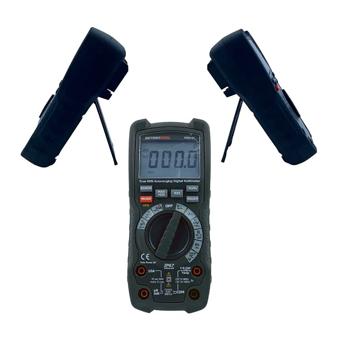 Metravi 6000 Counts / 1000 V AC / DC Digital TRMS Multimeter with VFD, PRO 21