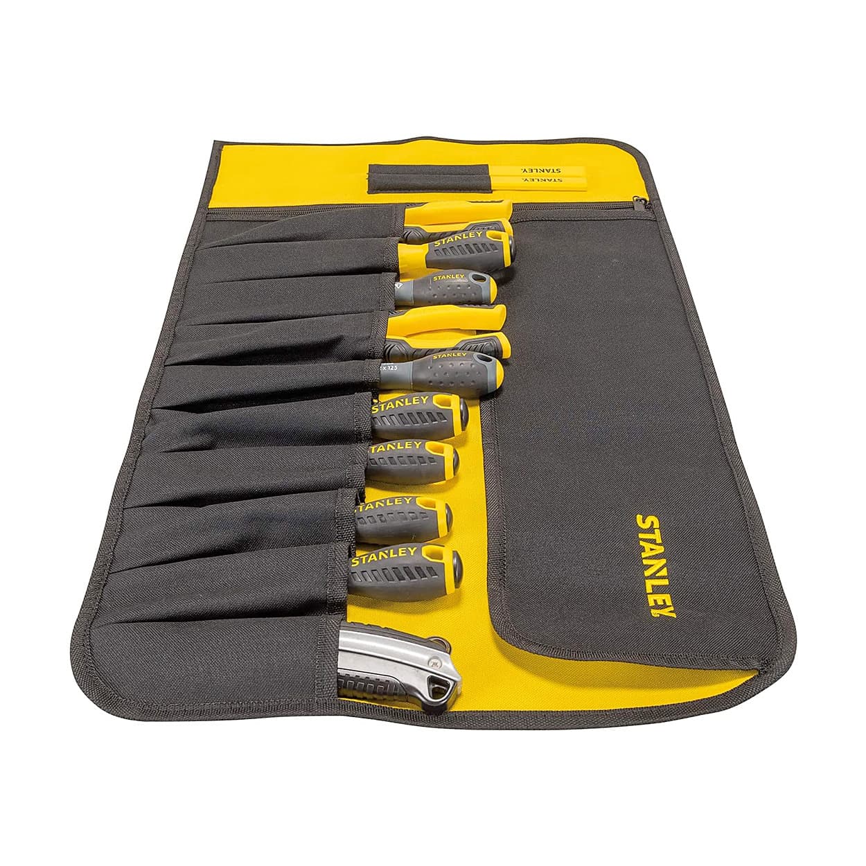Stanley 640 mm / 25 inch Essential Pocket Tool Roll, 1-93-601