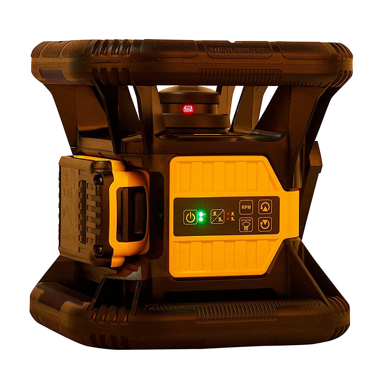 Dewalt Self Levelling Rotary Laser with Red Beam (Pack of 7 Kit), DCE074D1R-QW