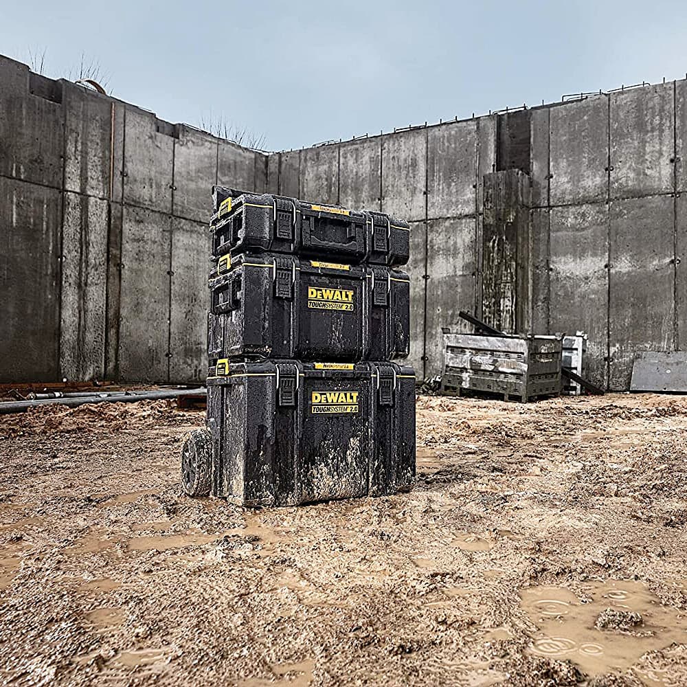 Dewalt Toughsystem 2.0 (DS450) Mobile Stackable Tool Box With 113 Kg Load Capacity, DWST83295-1