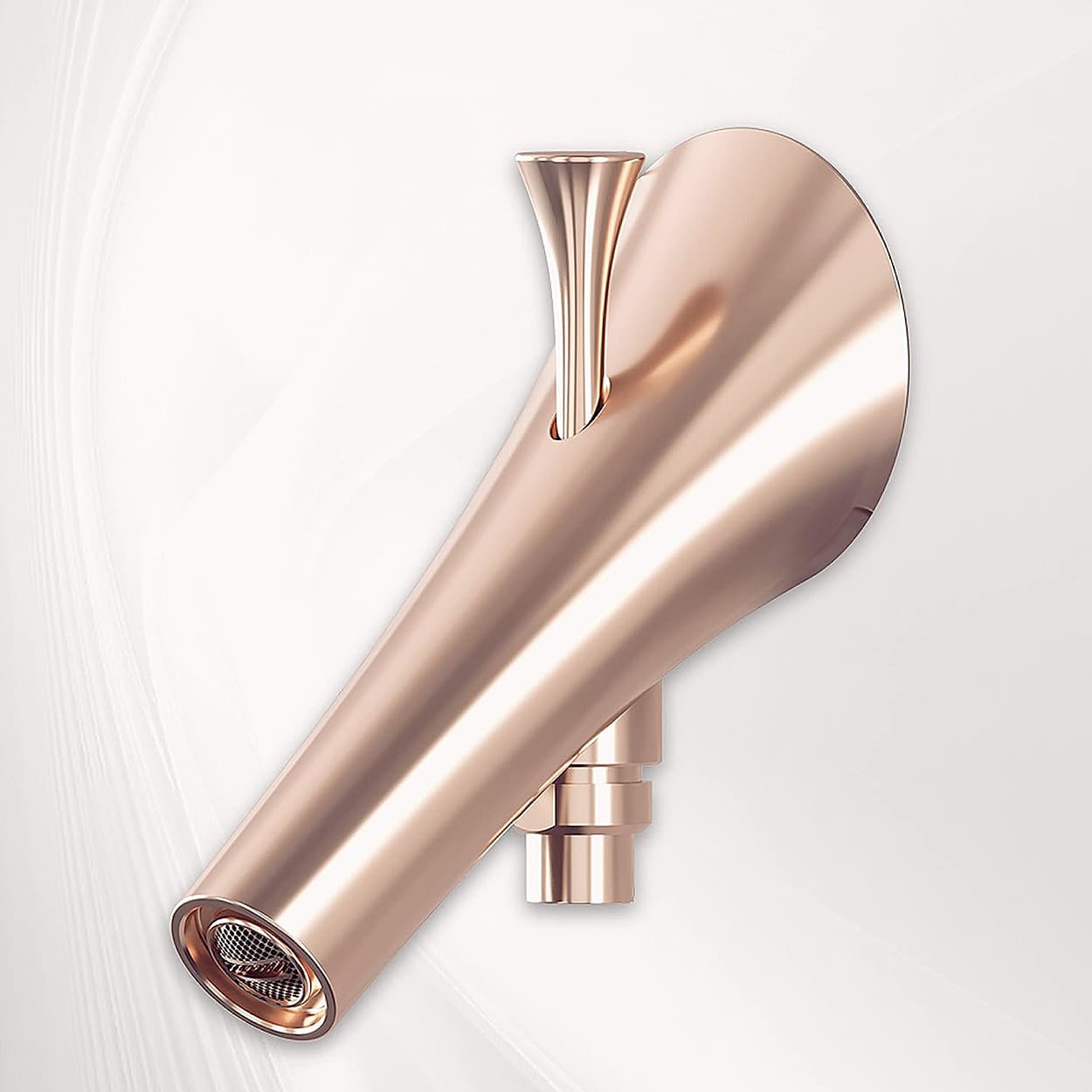 Kohler Vive Bath Spout With Diverter In Rose Gold Finish, K-23974IN-AA-RGD