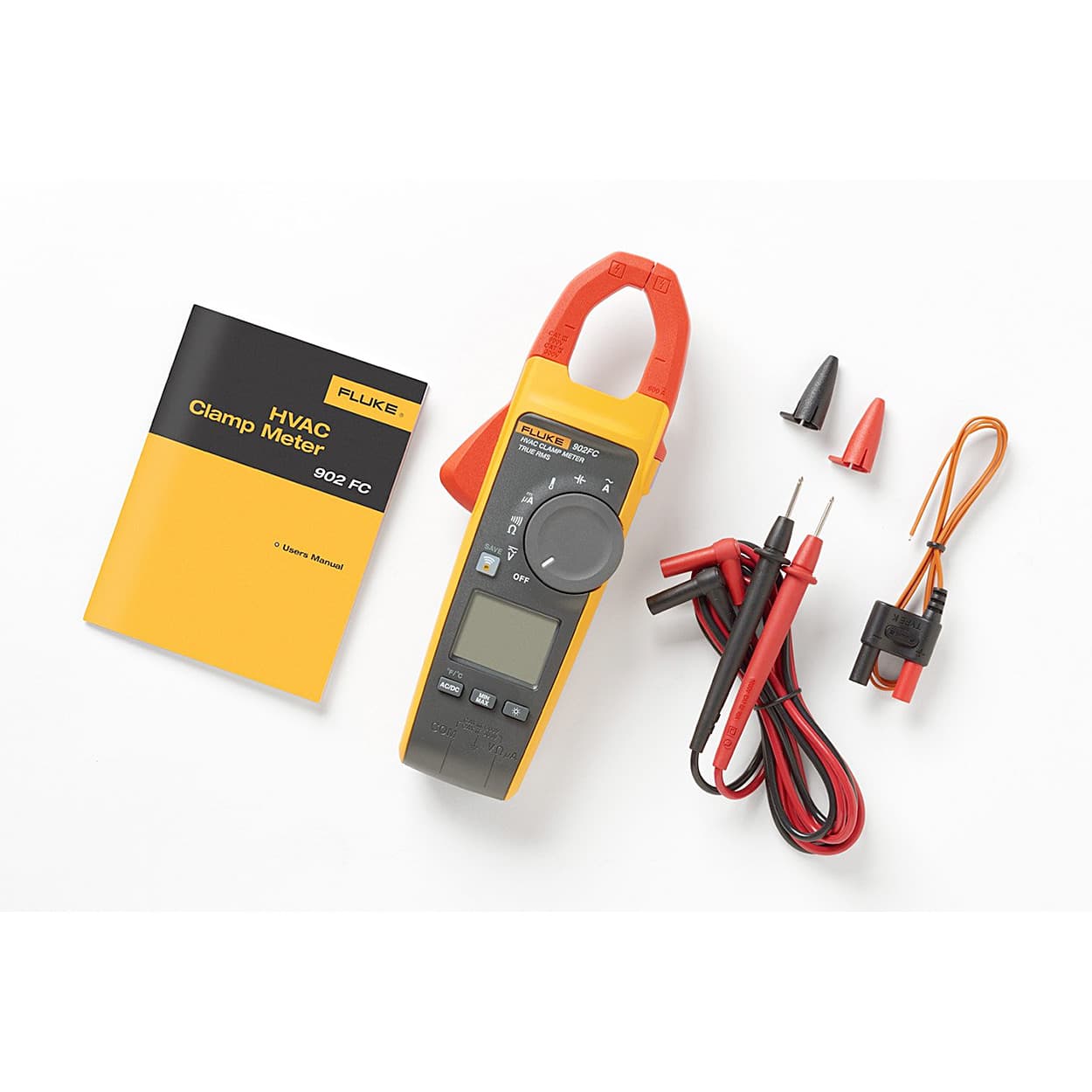 Fluke 902 FC 1000V True-RMS HVAC Clamp Meter