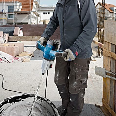 Bosch 1400W Professional Soft Start Electric Putty / Paint Mixer With Stirring Mechanism, GRW 140