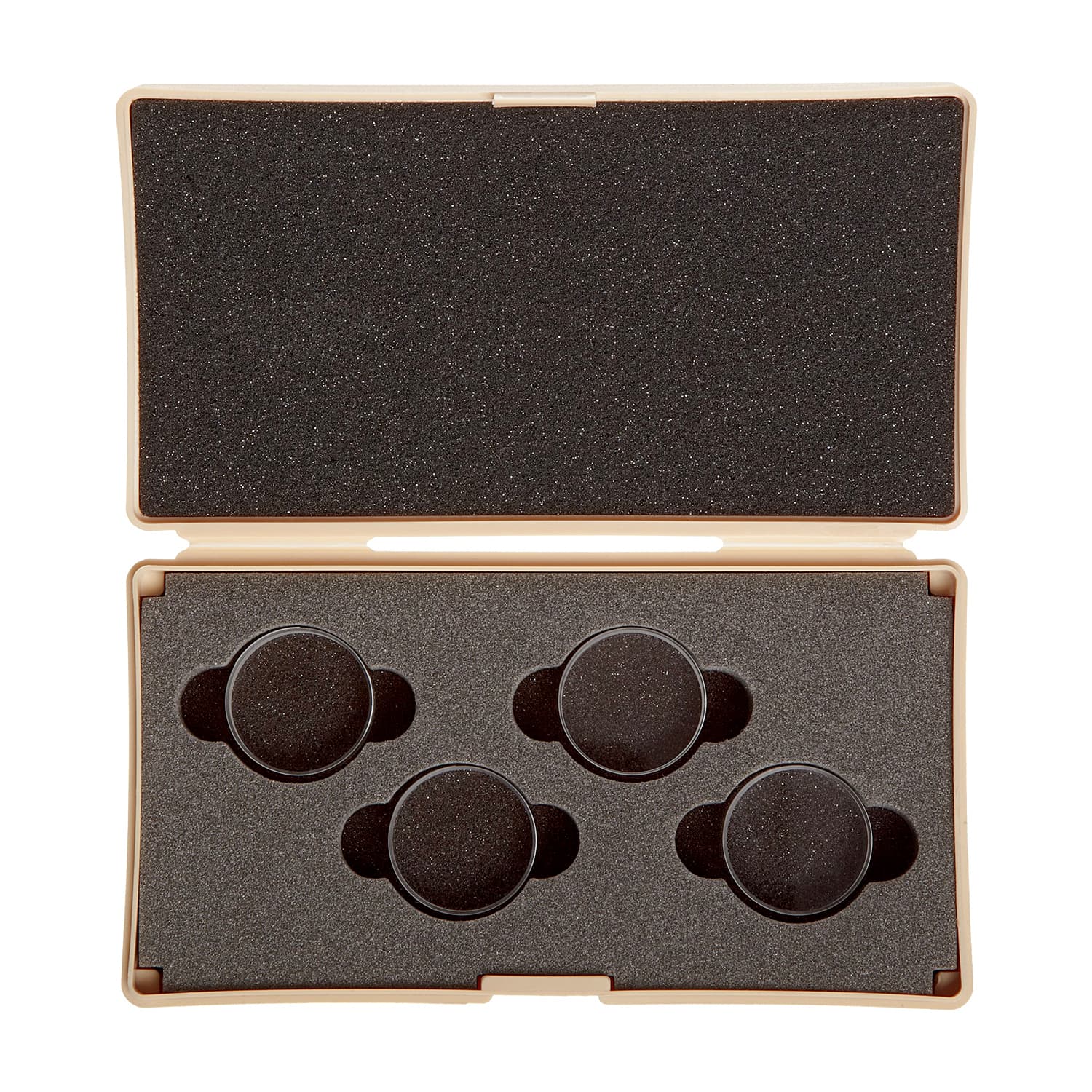 Mitutoyo 0 - 25 mm Optical Parallels Set (Pack of 4 Pcs), 157-903