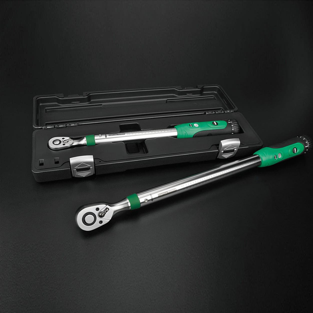 Toptul 5 - 25 Nm Torque Wrench With Micro Adjustment (1/4 Inch Sq. Drive), ANAU0803