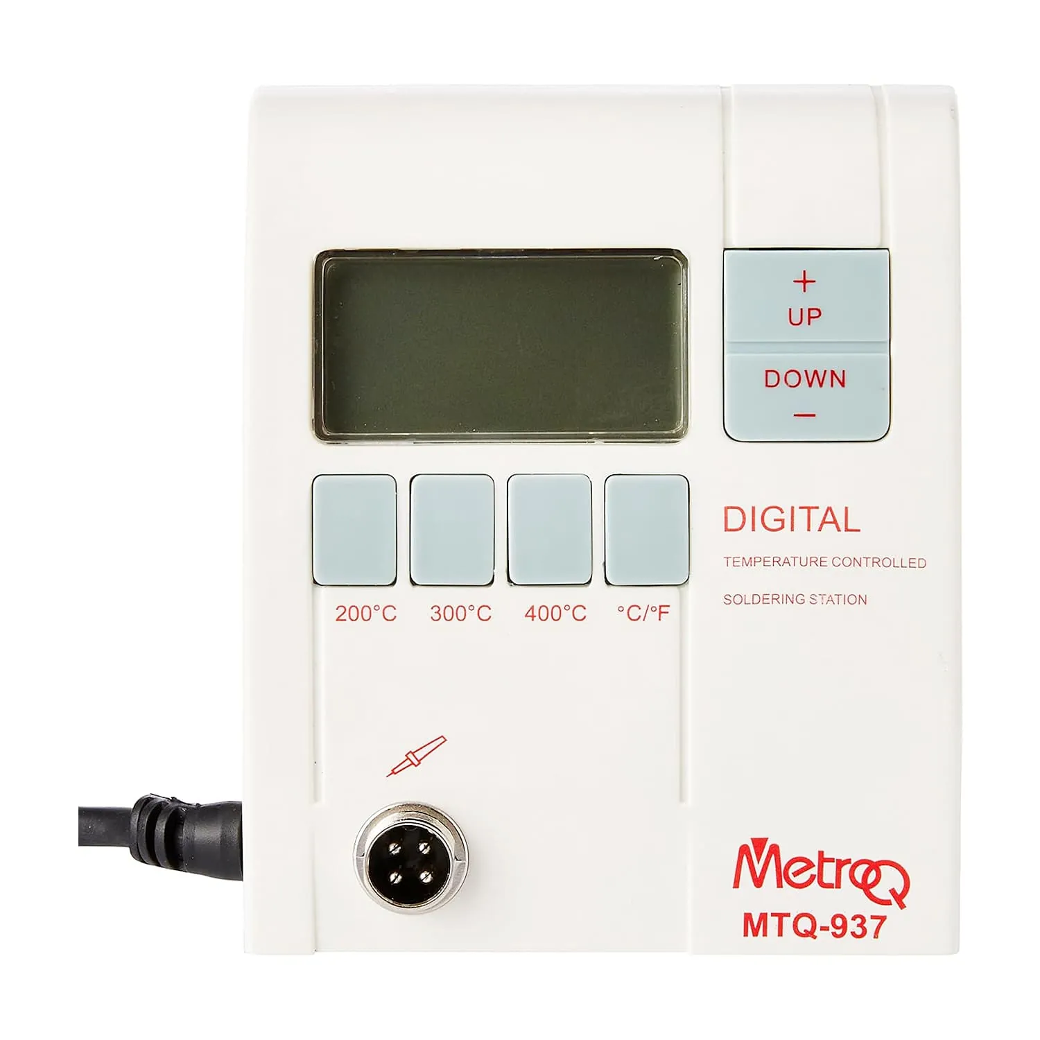 MetroQ 48W Digital Dual Display Soldering Station with Tweezer Iron Kit, MTQ 937 Tweezer