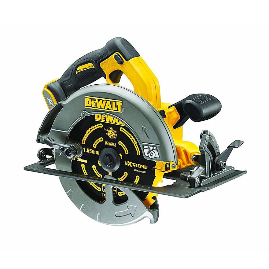 Dewalt 54V / 67mm XR FLEXVOLT Li-ion Cordless Circular Saw with Brushless Motor (Bare), DCS575NT-XJ