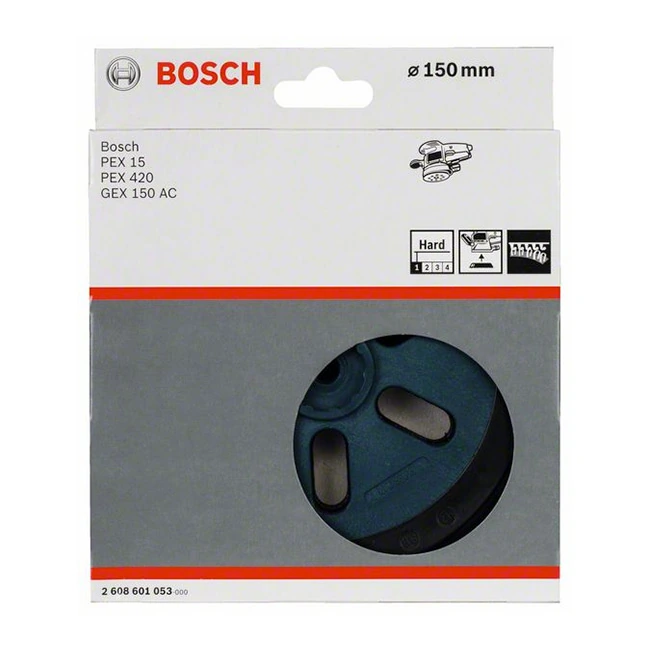Bosch 150 mm Sanding Pads for Random Orbit Sanders, 2 608 601 053