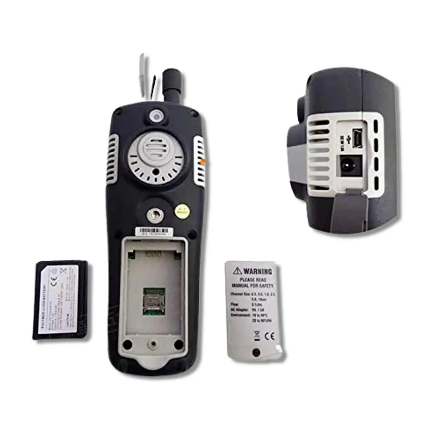Metravi Pro Air Particle Counter (Measure Up To 6 Channels of Particle Sizes), APC-80