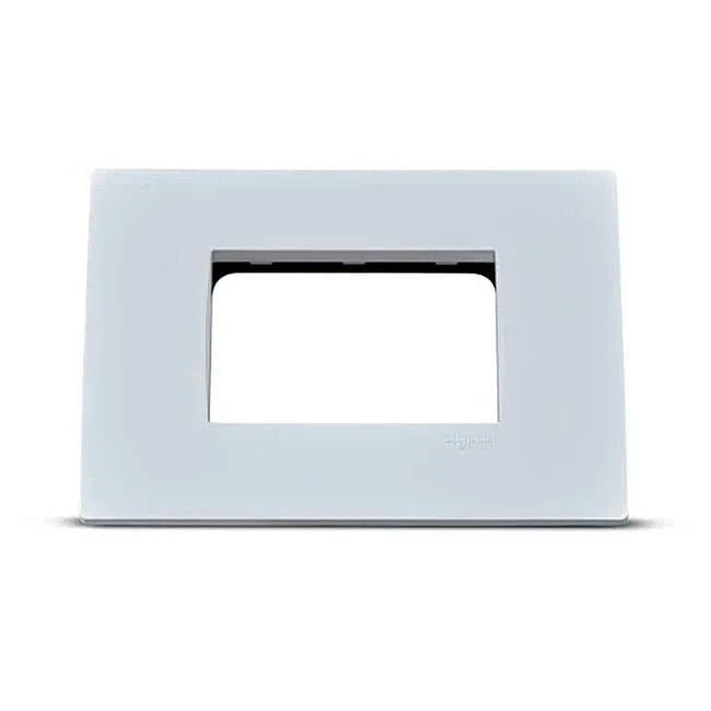 Schneider Electric Opale 3 M Universal Grid & 3 Module Cover Frame - White (Pack of 10 Pcs), X0733WH