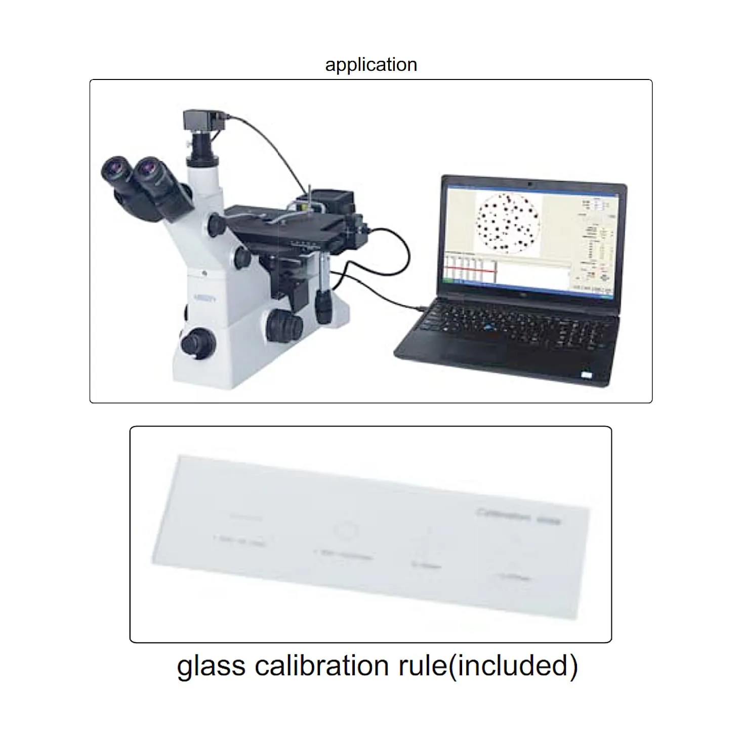 Insize Metallurgical Analysis Software & Camera for Metallurgical Microscope, ISM-MAS100