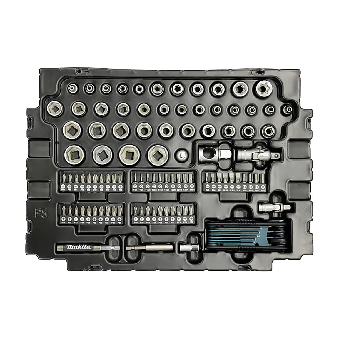 Makita 120 Pcs Hand Tool Set, E-08713